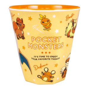 Tease Pocket Monster Melamine Cup Color Orange