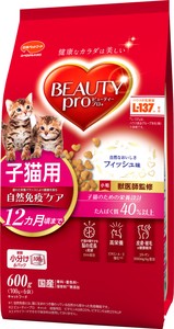 [日本ペットフード]ビューティープロ　キャット　子猫用600g