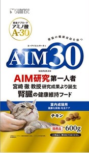 [マルカン] AIM30　室内成猫用　健康な尿路･毛玉ケア600g