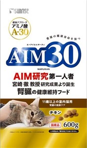 [マルカン] AIM30　11歳以上の室内猫用　腎臓の健康ケア600g
