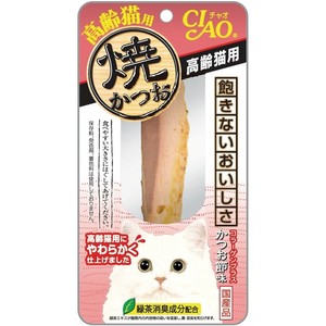 [いなばペットフード] CIAO　焼かつお　高齢猫用　1本