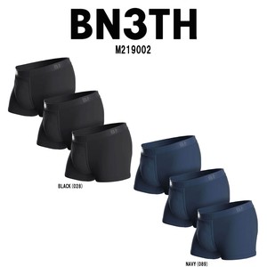 BN3TH(ベニス)ショートボクサーパンツ 3枚セット インナーポケット付 メンズ 男性用下着 前閉じ M219002