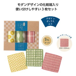 Dust Cloths Japanese Pattern Set of 3