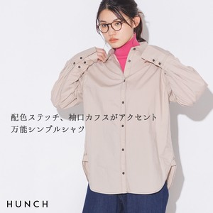Button Shirt/Blouse Color Palette Stitch Autumn/Winter