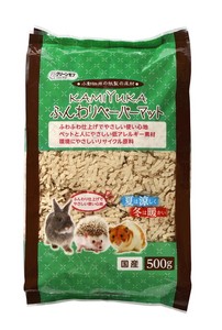 [シーズイシハラ] クリーンモフ小動物用床材ふんわりペーパーマット500g