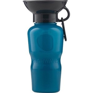 [ペットセレクト]Auto　Dog　Mug　ブルー650ml　ペット給水器　給水ボトル
