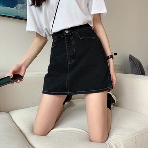2 Denim Mini Skirt