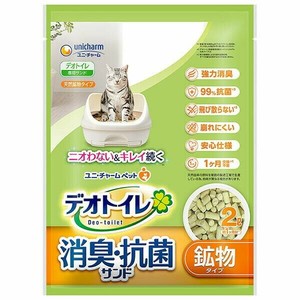 [ユニ･チャーム] デオトイレ 　消臭･抗菌サンド　鉱物　2L