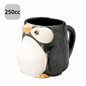 美浓烧 马克杯 陶器 企鹅 日本制造