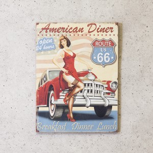 ウッドボード ［American Diner 66］