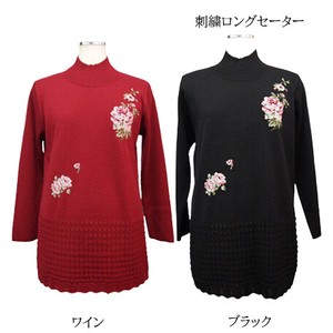 【レイクアルスター】刺繍ロングセーター≪ウェア≫
