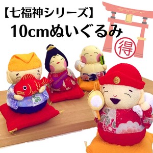 Plush Toy Seven Deities Of Good Luck Daikokuten Ebisu Hotei 2