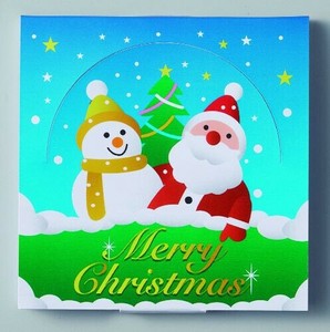 ※202412月在庫有 クリスマス・ポップアップメモ（50枚入） 9-55