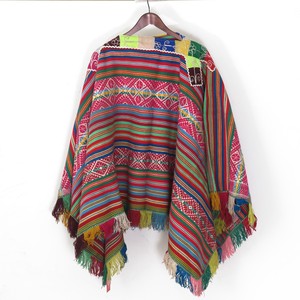 Peru Old Cloth Poncho 2