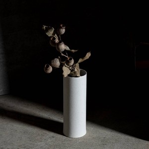 晋山窯ヤマツ ground vase M 230 [Crunch] フラワースタンド[日本製/美濃焼/リサイクル食器]