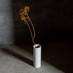 晋山窯ヤマツ ground vase S 150 [Crunch] フラワースタンド[日本製/美濃焼/リサイクル食器]