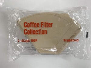 台形EF2−100P　無漂白コーヒーフィルター 【 台所用品 】