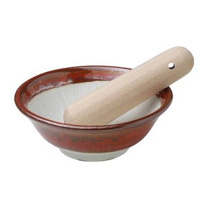 Slicer Red ceramic bowl