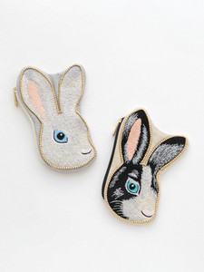 Rabbit Embroidery Pouch 2 Color 42 2009 2