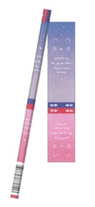 【新学期】かきかた鉛筆赤青　AURORA CAT MEOW　208649