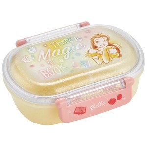 抗菌ふわっとタイトランチボックス 360ml ベル23（美女と野獣）スケーター QAF2BAAG 2022秋冬新作