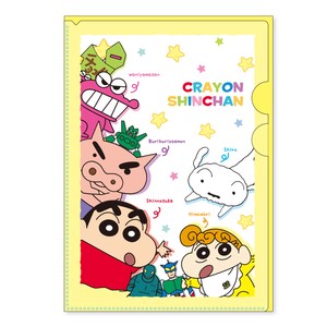 T'S FACTORY File Plastic Sleeve Crayon Shin-chan Toy