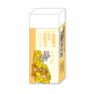 T'S FACTORY Eraser Tom and Jerry Eraser Clear