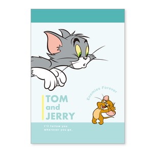 T'S FACTORY Memo Pad Mini Tom and Jerry Memo