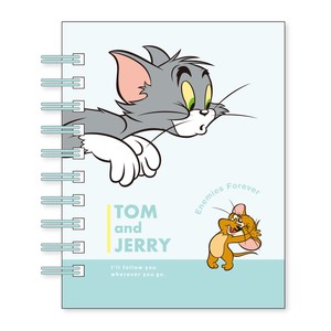 便条本 线圈便签 猫和老鼠 Tom and Jerry猫和老鼠 T'S FACTORY