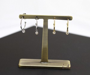 Pierced Earrings Titanium Post