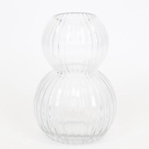 【SALE】ダブルボールベース【花瓶/ガラス】