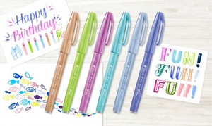 Pentel Sign Brush New Color