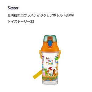 Wash In The Dishwasher One touch Bottle Anime & Character Book 3 Clear To Drink SKATER B5