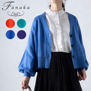 罩衫 针织罩衫 Fanaka 短款