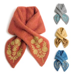 围巾 围巾 刺绣 印度制造