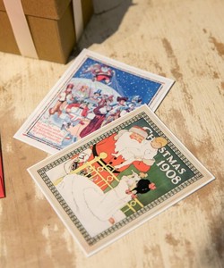 Stickers Sticker Christmas Santa Claus Made in Japan