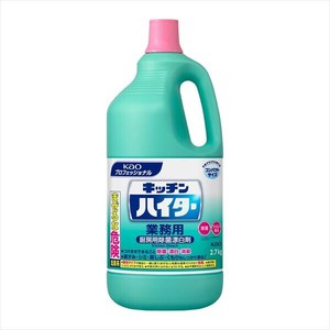 キッチンハイター業務用2．7KG×4点セット【 食器用漂白 】
