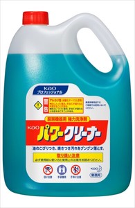 KAOパワークリーナー4．5L業務用油汚れ用洗剤×4点セット【 住居洗剤・レンジ 】