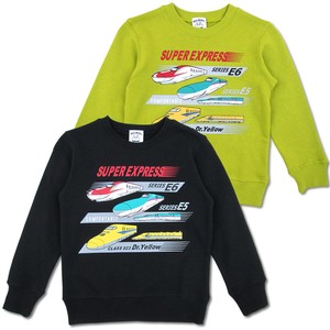 Kids Fleece Sweatshirt Shinkansen 6 5 Doctor Yellow Cotton 100% 2