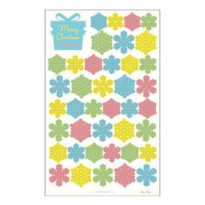 Stickers Snowflake Made in Japan