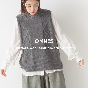 This Season Land Wool Cable Knitted Vest