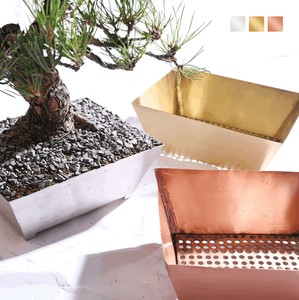 【プランター/盆栽鉢】WELDING PLANTER 10"