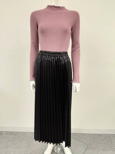 Leather Pleats Skirt 2