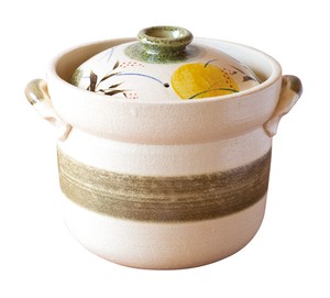 満月織部スープ鍋【萬古焼】【土鍋 鍋 スープ鍋 スープ】