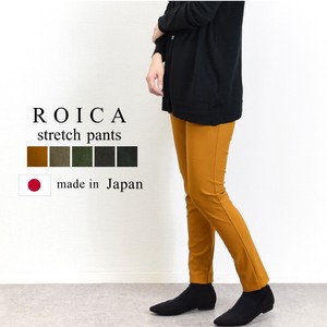 Full-Length Pant Stretch L Skinny Pants Straight Made in Japan