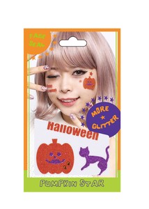Party Goods More Glitter Face sticker 1 star