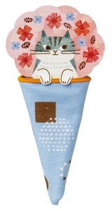 Made in Japan made Bouquet Handkerchief 472