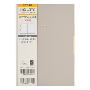 【日本能率協会】NOLTY 手帳 2023年エクリPlusB6