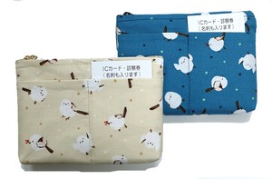 Made in Japan Long-tailed tit Pocket Card Pouch 2