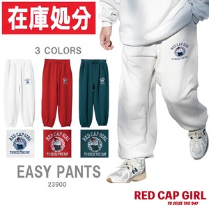 AL RED CAP Raised Back Embroidery Sweat Pants